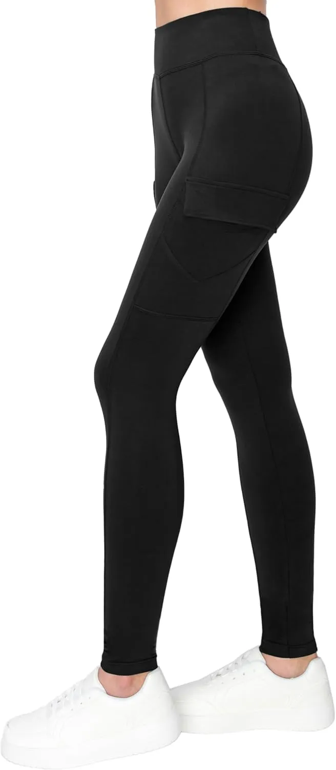 ALWAYS Women's Yoga Leggings - High Waist Premium Soft Solid Stretch High Waist Legging Pants
