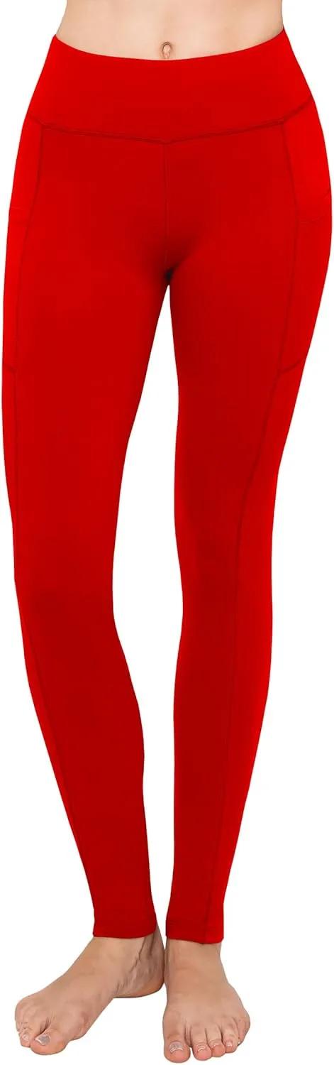 ALWAYS Women's Yoga Leggings - High Waist Premium Soft Solid Stretch High Waist Legging Pants