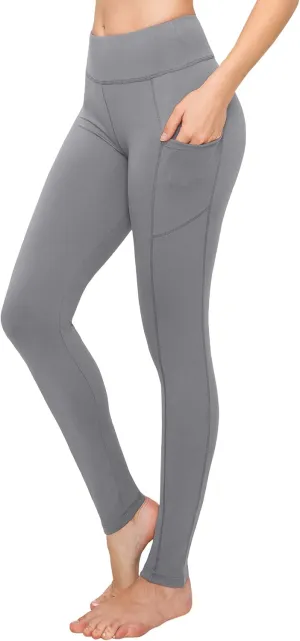 ALWAYS Women's Yoga Leggings - High Waist Premium Soft Solid Stretch High Waist Legging Pants