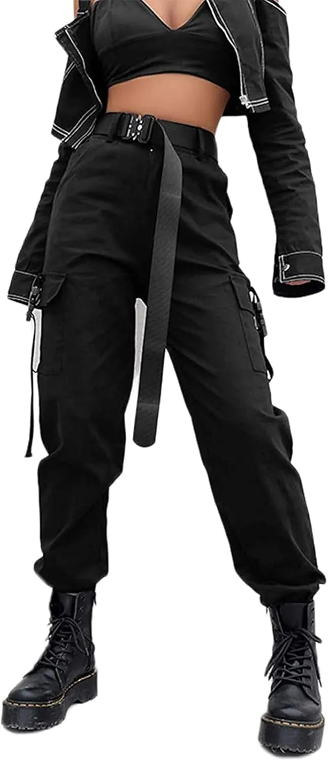 BEJONS Women’s Relaxed Fit All Day High Waist Cargo Pants