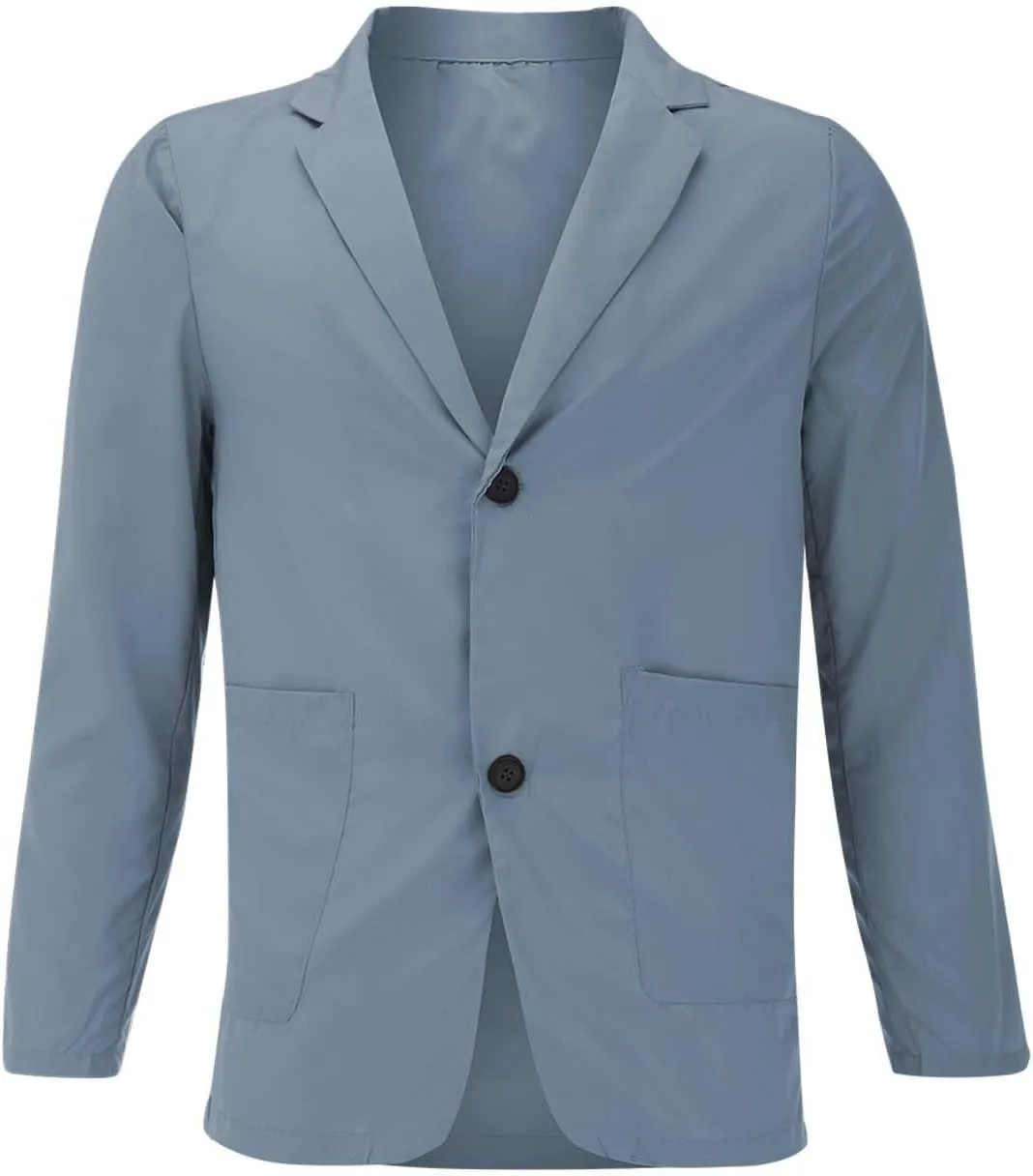 Black Blazer Charm Casual Fashion Coat Men Tops Fit One Button Slim Men's Coats Jackets Jacket Suit For Men Jacket