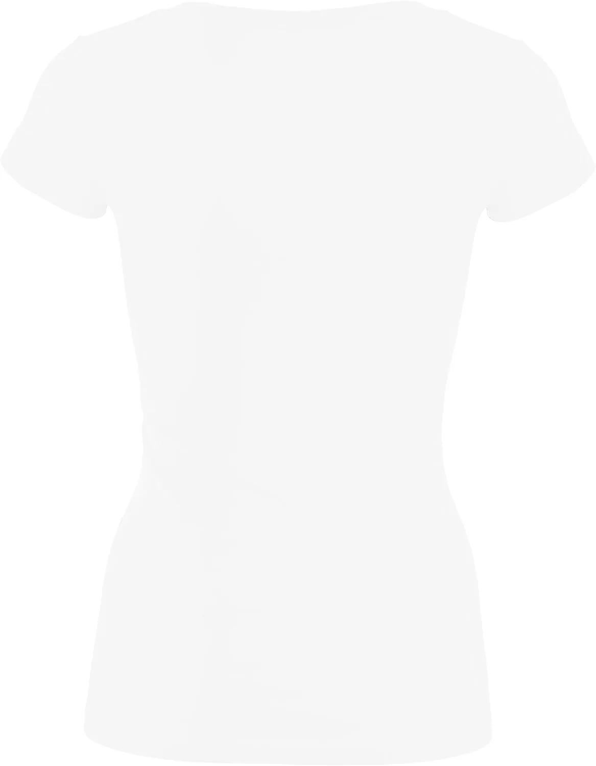 Bozzolo Women's Plain Basic V Neck Short Sleeve Cotton T-Shirts