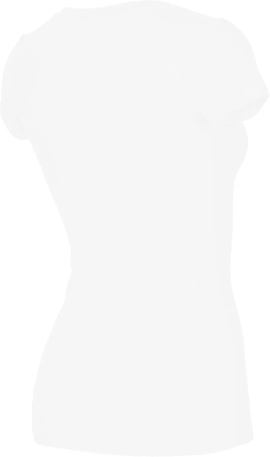 Bozzolo Women's Plain Basic V Neck Short Sleeve Cotton T-Shirts