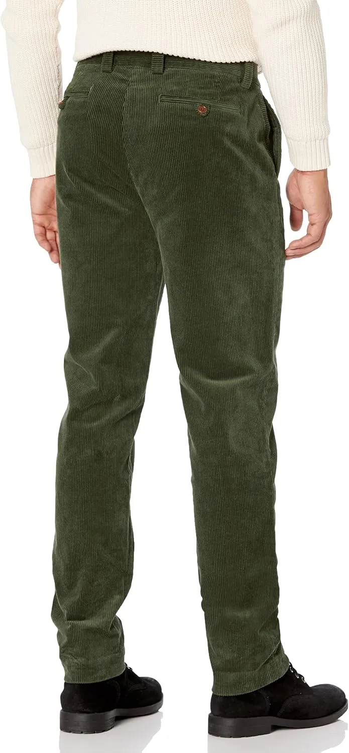Brooks Brothers Men's Slim Fit Stretch Corduroy Pants