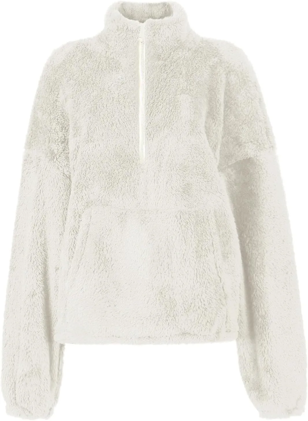 ChicCrate Women's Classic-Fit Soft Fleece Jacket Lightweight Coat Casual Zip Up Sherpa Lined Hoodie Sweatshirt Cozy Outerwear