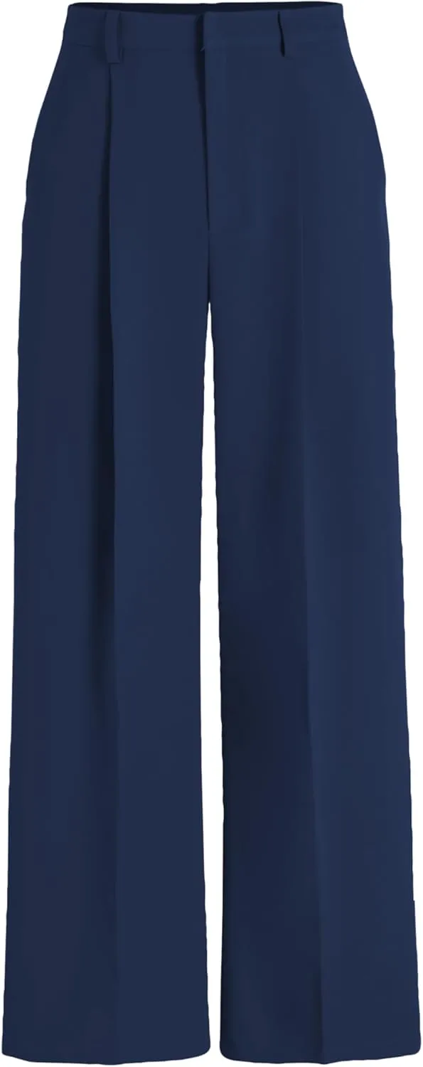 CIDER High Waist Pleated Wide Leg Pants