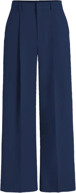CIDER High Waist Pleated Wide Leg Pants
