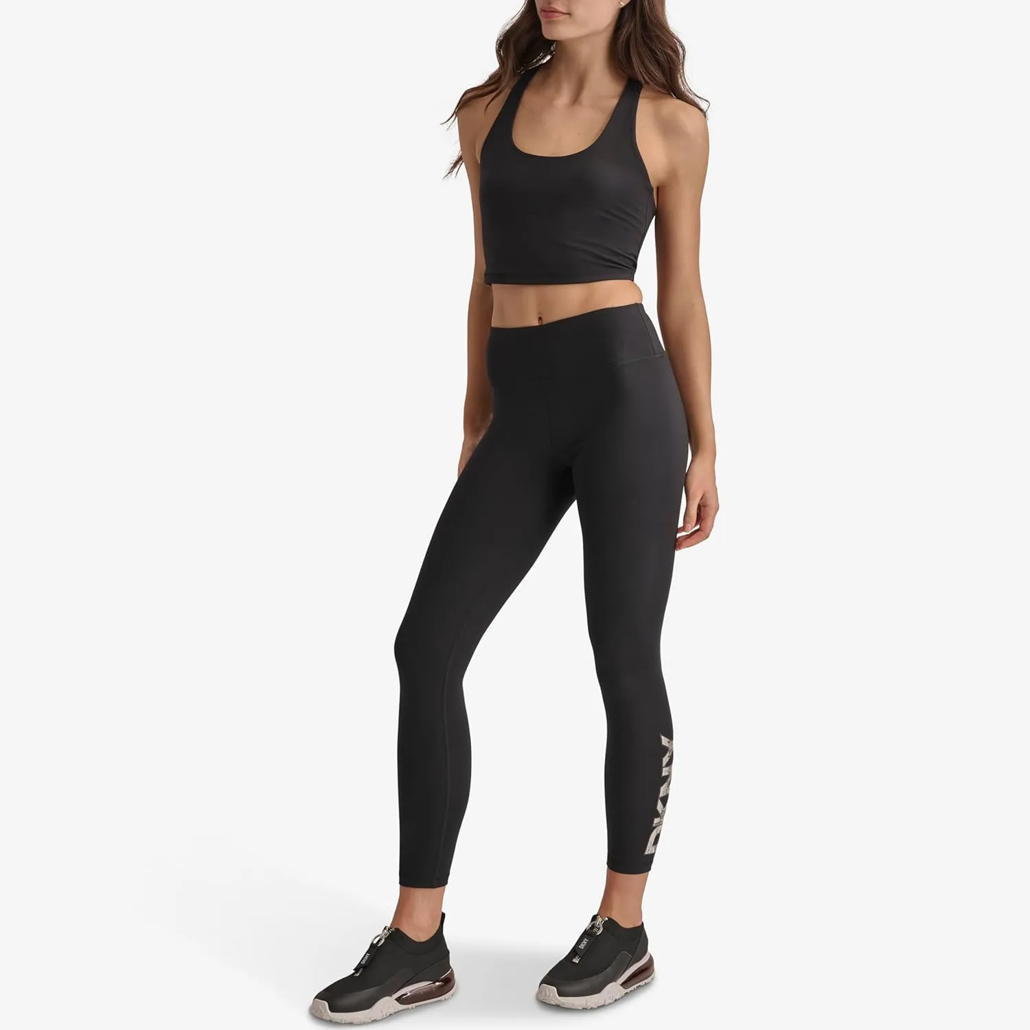 DKNY womens High Waist Balance Compression Legging