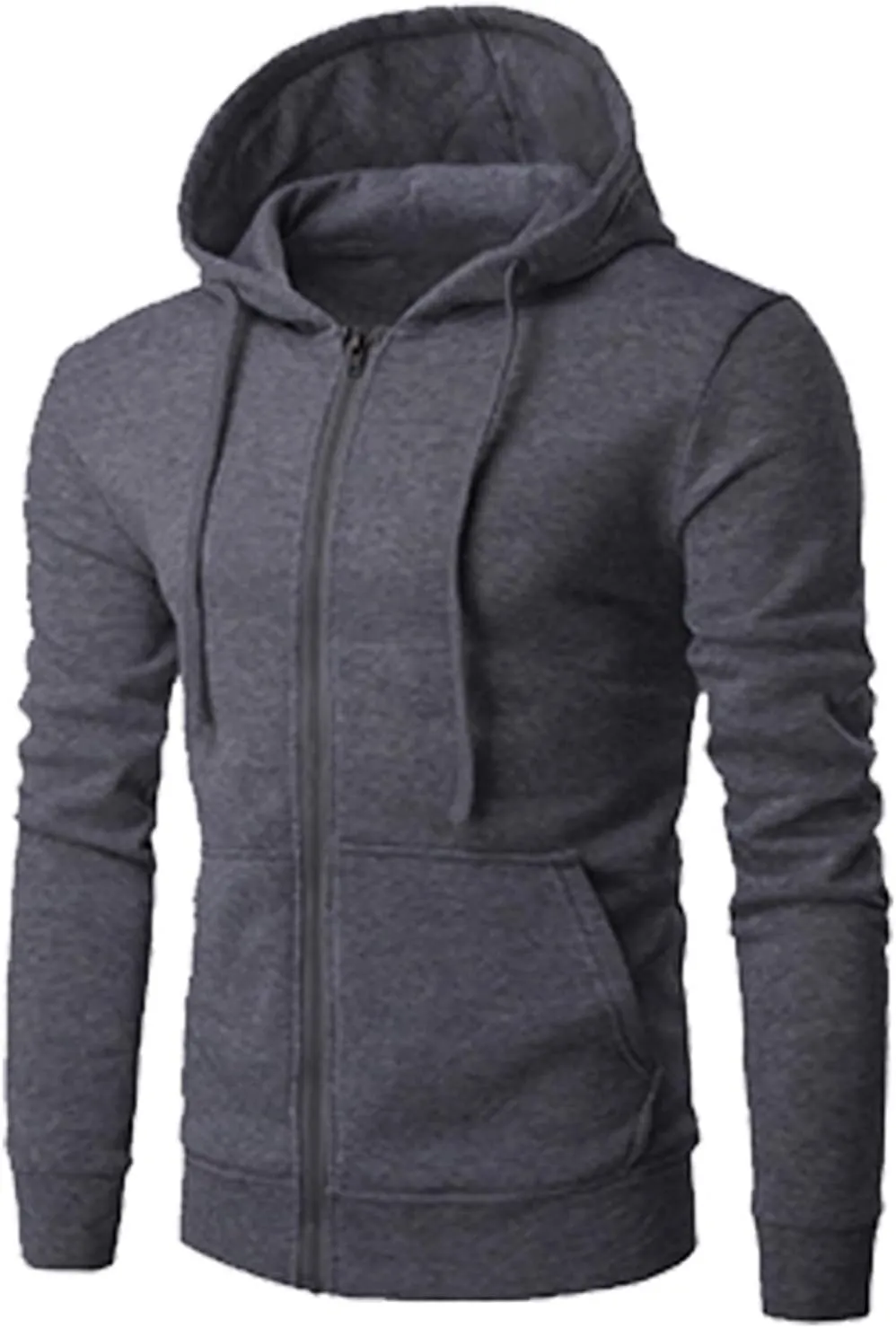 Fall Mens Zip Up Hoodie Loose Fit Full Zip Up Hoodie Casual Mens Sweatshirt Hoodie Fashion Men's Hoodies Pullover