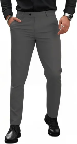 GINGTTO Mens Dress Pants Slim Fit Stretch Formal Pants for Men