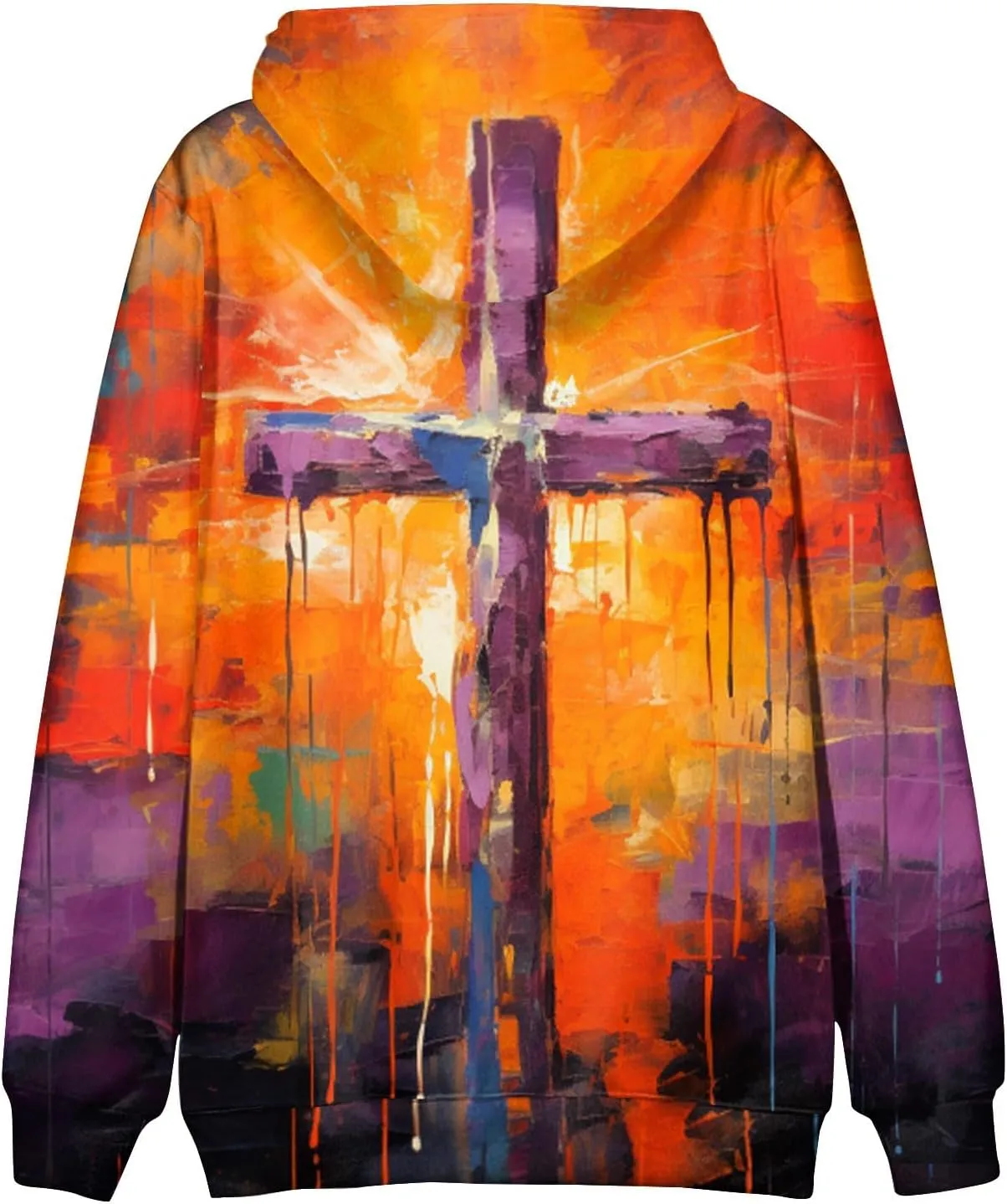 GOFULY Men'S Fashion Hoodies & Sweatshirts Casual Fall Western Aztec Print Graphic Hoodies Long Sleeve Pullover Hoodies