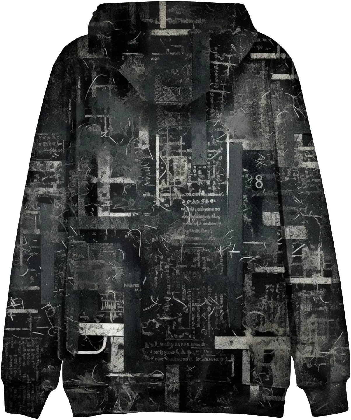 GOFULY Men'S Fashion Hoodies & Sweatshirts Casual Fall Western Aztec Print Graphic Hoodies Long Sleeve Pullover Hoodies