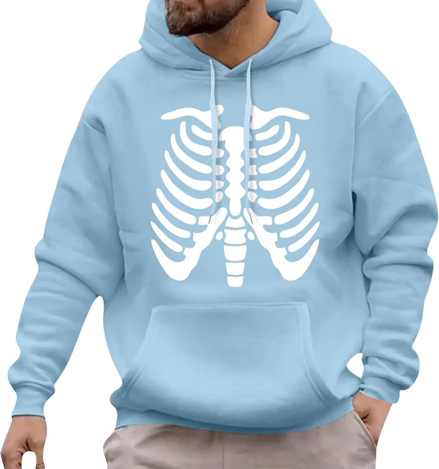 GOFULY Mens Sweatshirts Hoodies Fall Usa Letter Print Graphic Hoodies Lightweight Long Sleeve Hoodies Pullover Winter Shirts