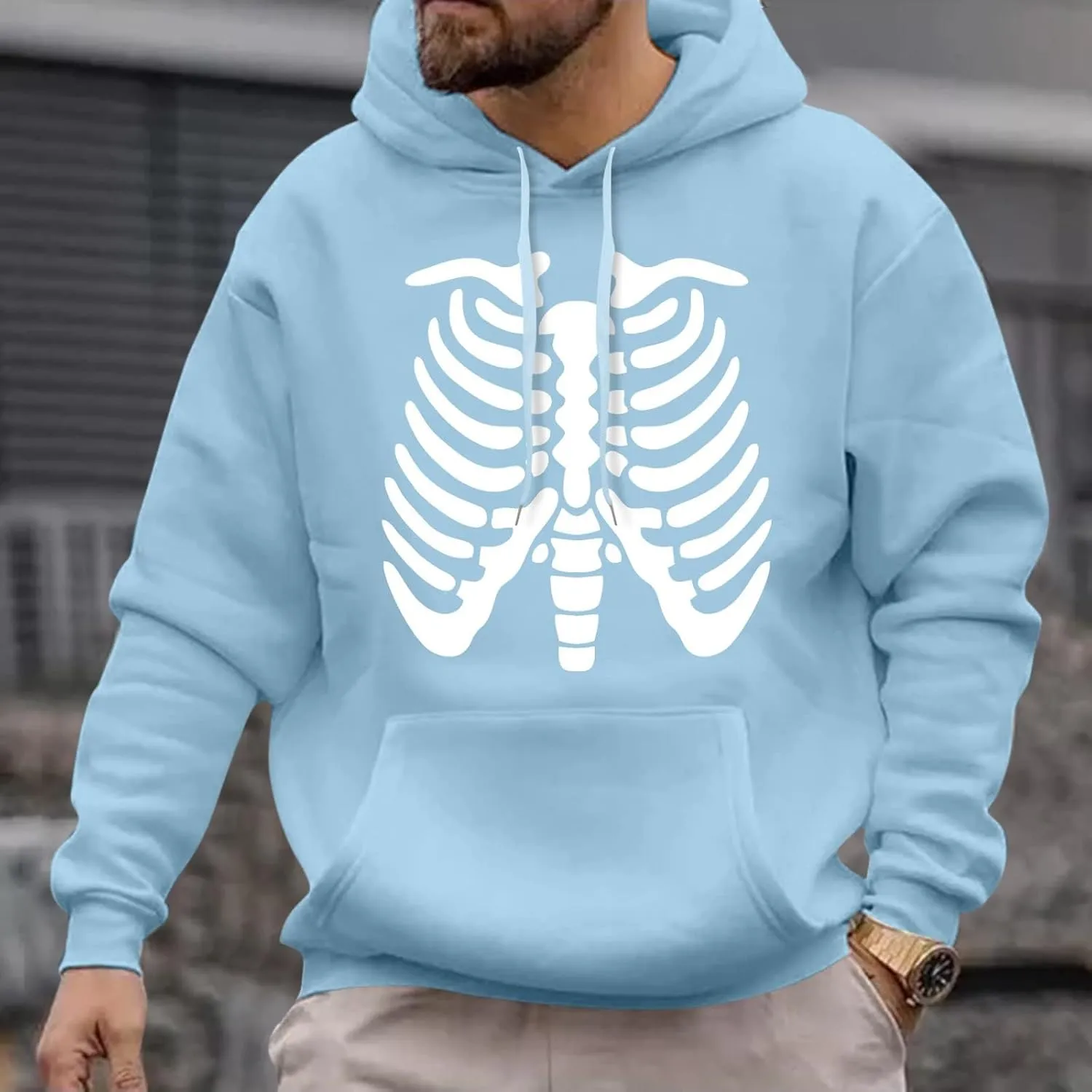 GOFULY Mens Sweatshirts Hoodies Fall Usa Letter Print Graphic Hoodies Lightweight Long Sleeve Hoodies Pullover Winter Shirts