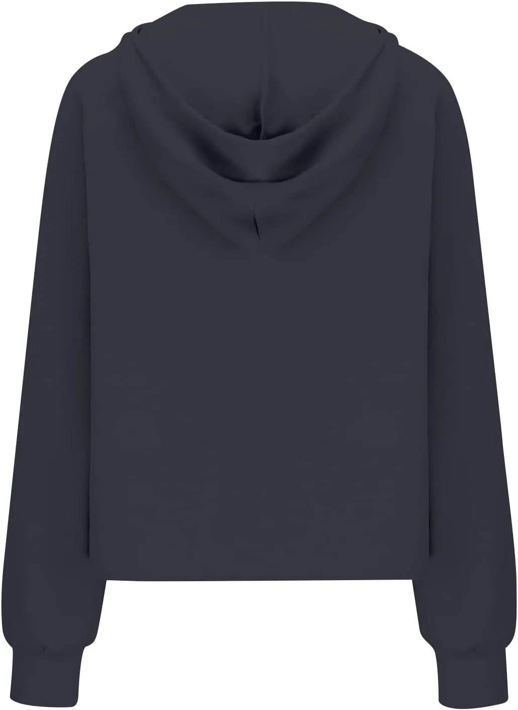 Half Zip Cropped Hoodies for Women Fleece Quarter Zip Pullover Oversized Sweatshirts with Thumb Hole 2024 Fall Clothes