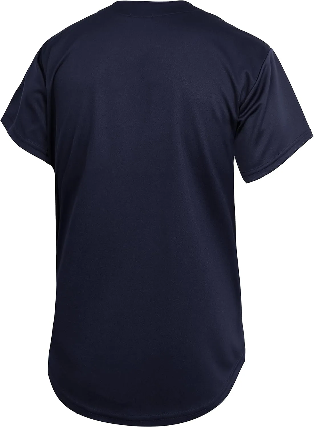 Hat and Beyond Mens Baseball Jersey Button Down T Shirts Hipster Plain Hip Hop 1UPA02