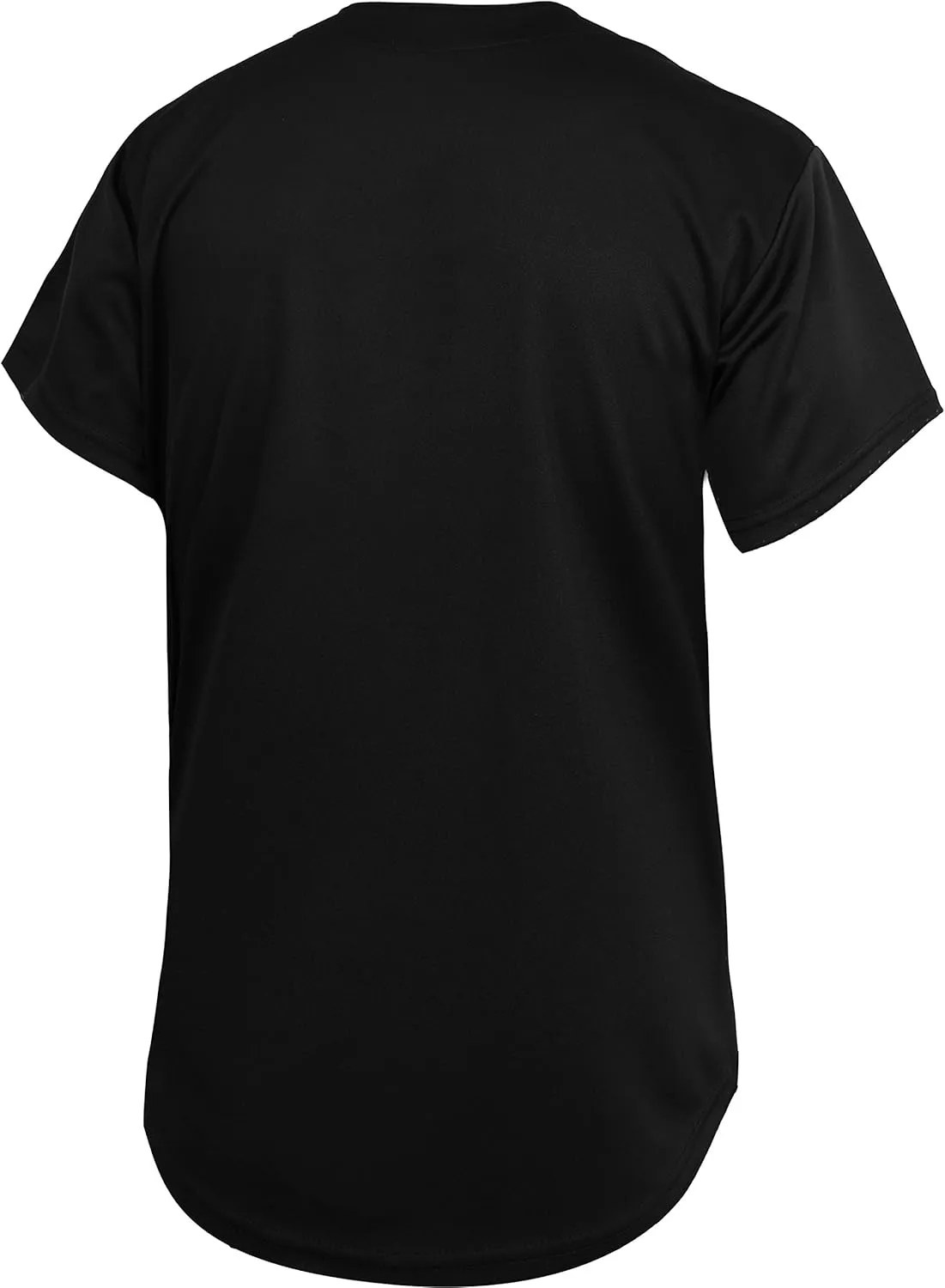 Hat and Beyond Mens Baseball Jersey Button Down T Shirts Hipster Plain Hip Hop 1UPA02