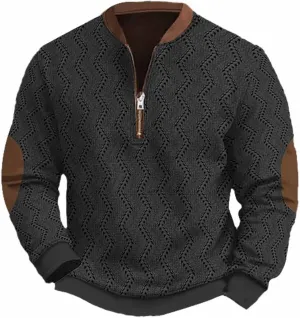 Heavyweight Hoodie Loose 3D Printed Zipper Long Sleeved Hoodie For Men Mens Light Sweater Men Oversized