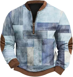 Heavyweight Hoodie Loose 3D Printed Zipper Long Sleeved Hoodie For Men Mens Light Sweater Men Oversized