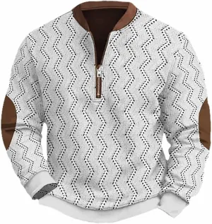 Heavyweight Hoodie Loose 3D Printed Zipper Long Sleeved Hoodie For Men Mens Light Sweater Men Oversized