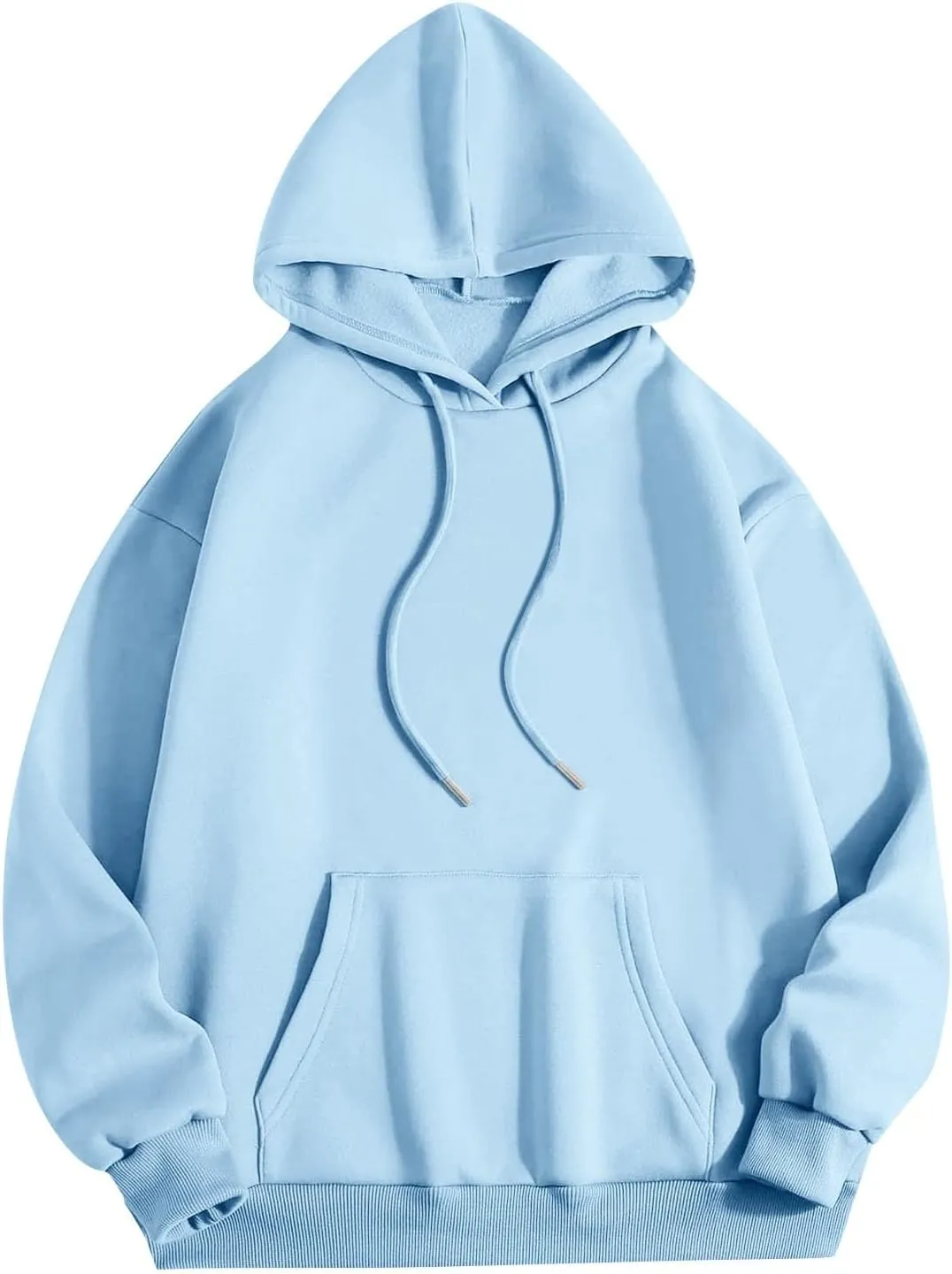 Hoodies For Teen Girls Long Sleeve Drawstring O Neck Casual Letter Printed Pullover Tops
