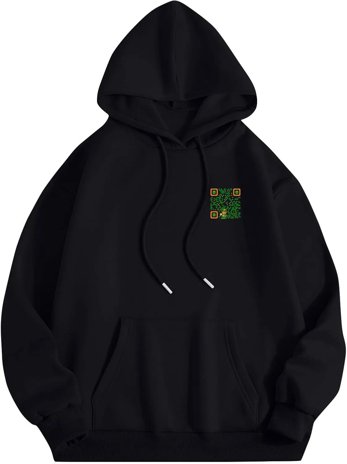 Hoodies for Women Plus Size Casual Long Sleeve Graphic Hoodies Drawstring Pullover Sweatshirts with Pocket