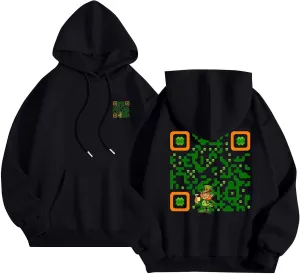 Hoodies for Women Plus Size Casual Long Sleeve Graphic Hoodies Drawstring Pullover Sweatshirts with Pocket