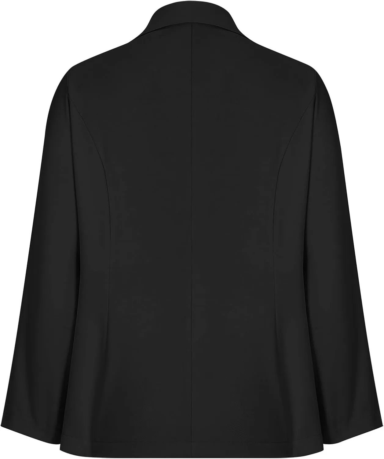 Jacket for Women Open Front Long Sleeve Casual Work Office Blazers with Pockets Classic Lapel Collar Blazer Jacket