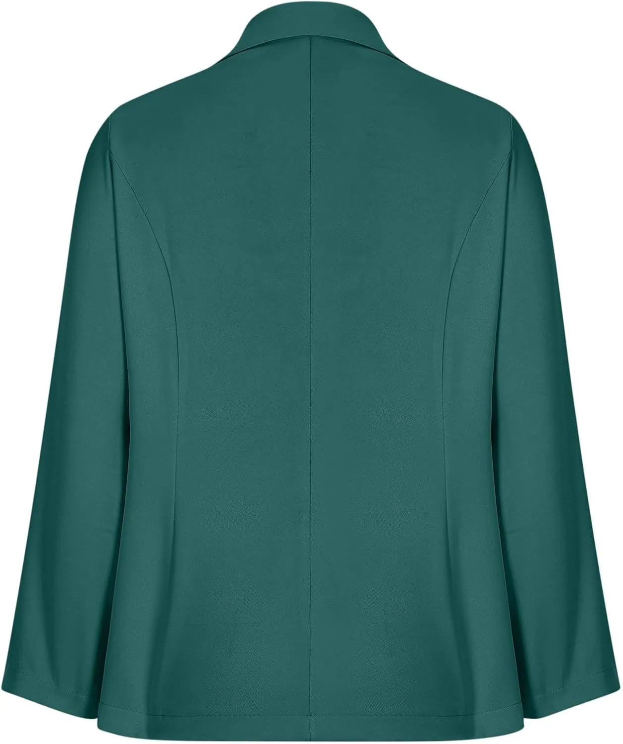 Jacket for Women Open Front Long Sleeve Casual Work Office Blazers with Pockets Classic Lapel Collar Blazer Jacket