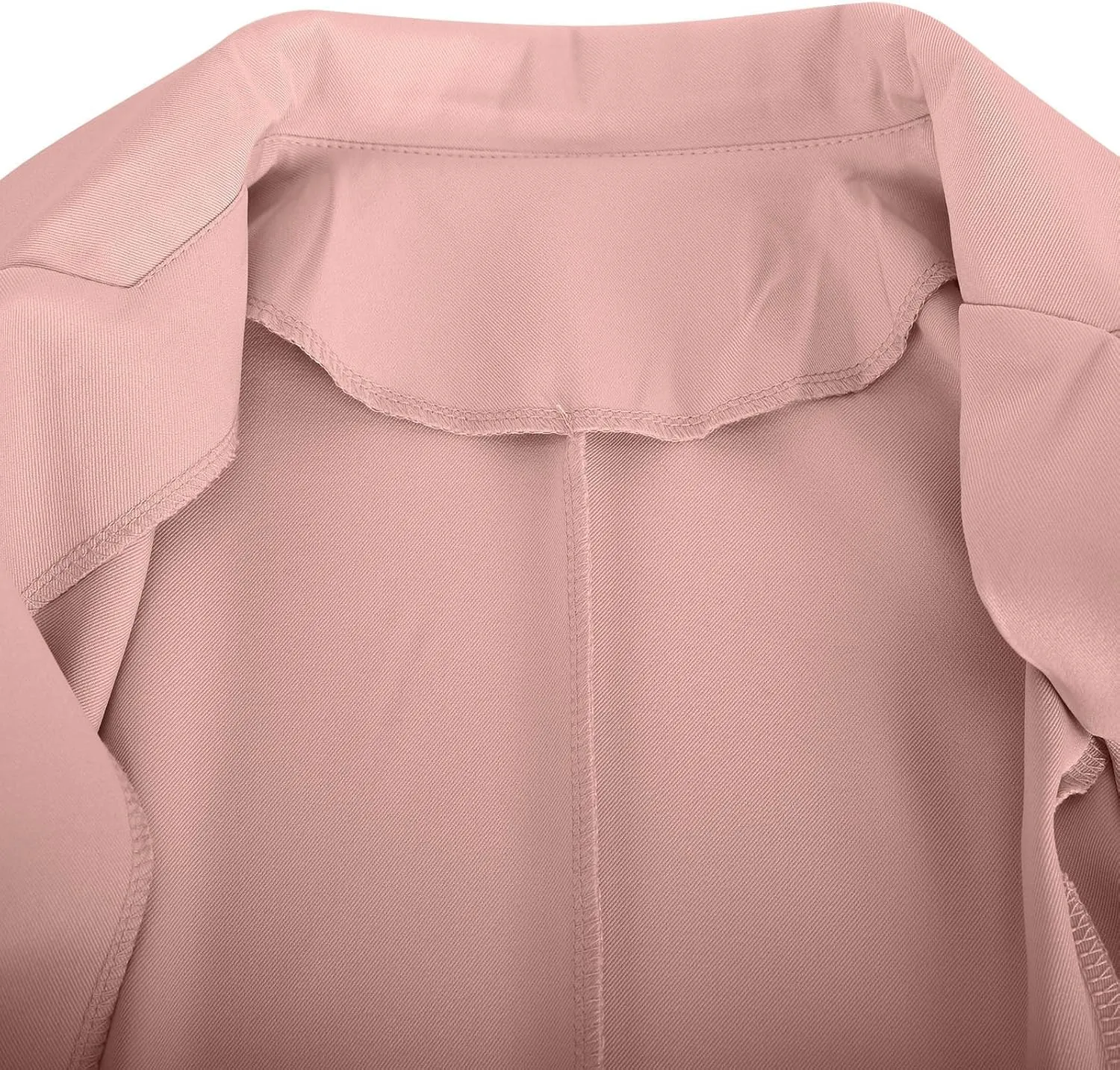 Jacket for Women Open Front Long Sleeve Casual Work Office Blazers with Pockets Classic Lapel Collar Blazer Jacket