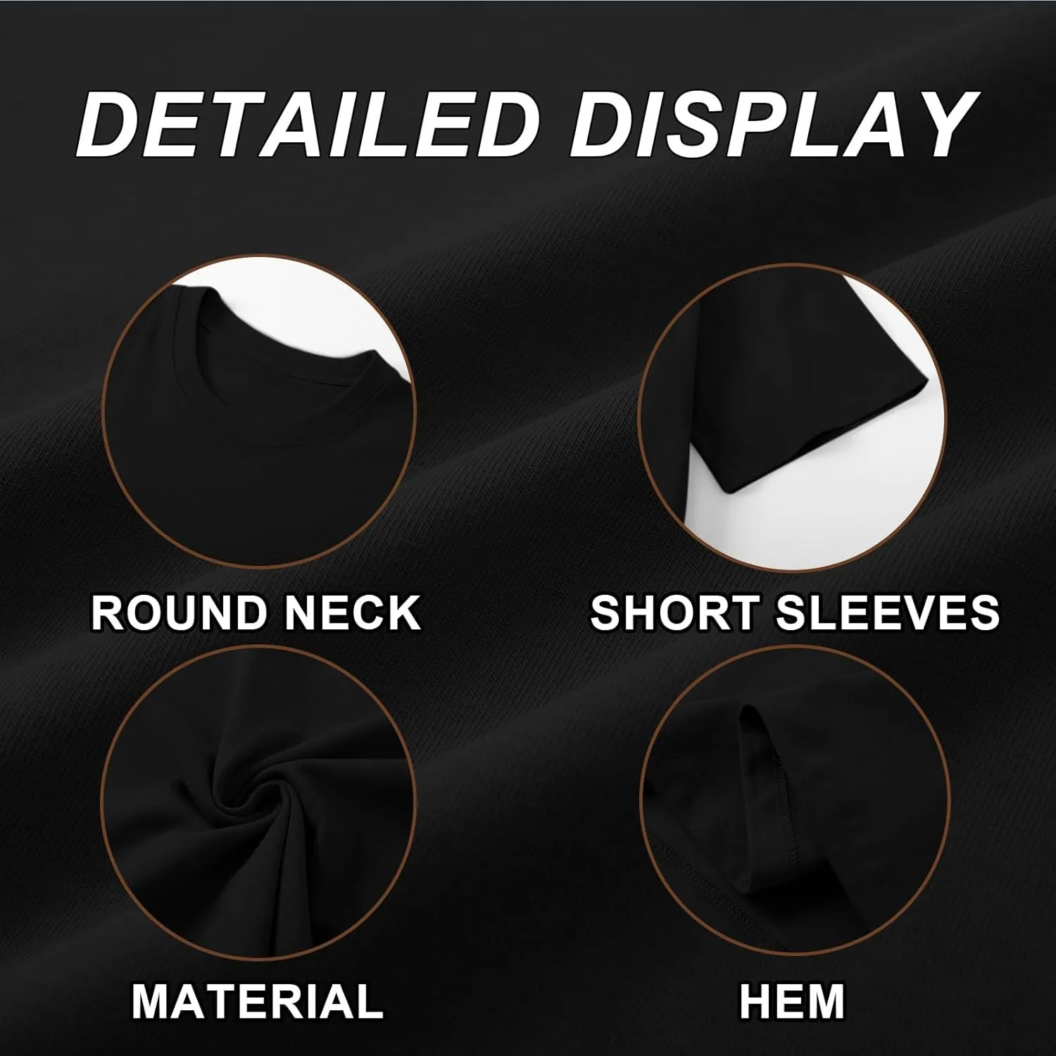 KEEVICI Oversized Workout T Shirts for Women Plain Baggy Tees Solid Tshirts Cotton Loose Fit Drop Shoulder Half Sleeve Tops