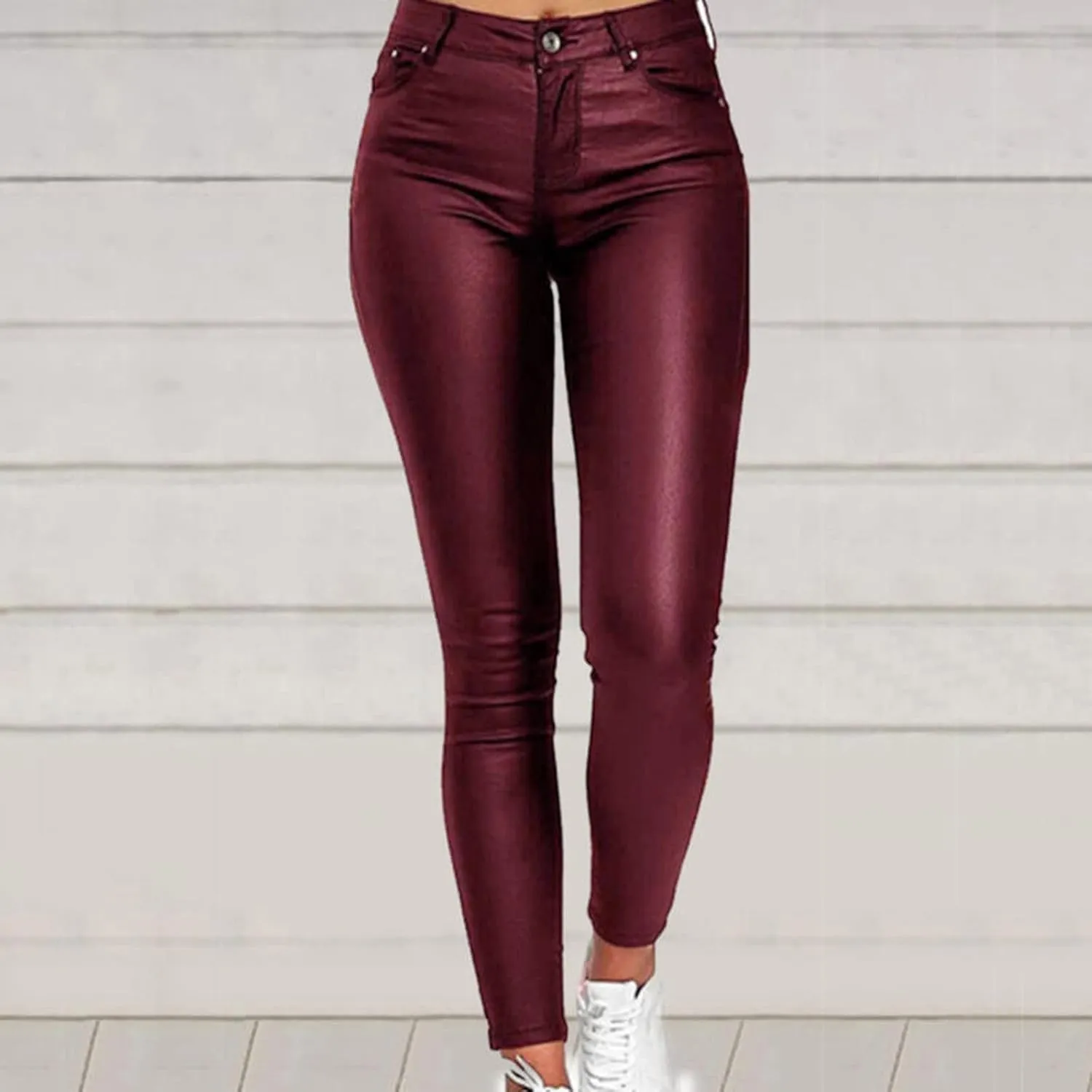 LCMTWX High Waisted Workout Leggings for Women Fitness High Waist Pants Solid Button High Waist Pant Sexy Slim Yoga Womens