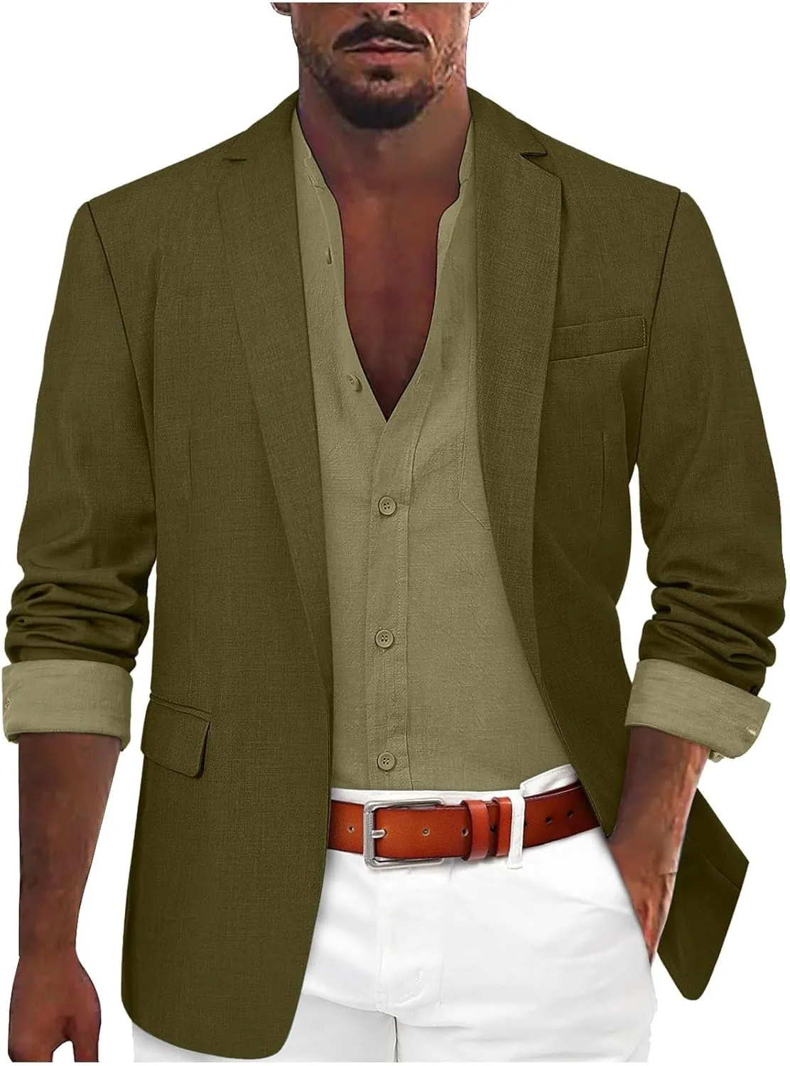 Lightweight Two Button Suit Jacket Mens Suit Slim Fit One Button Solid Tuxedo Acket 2 Button Lightweight Sport Coats