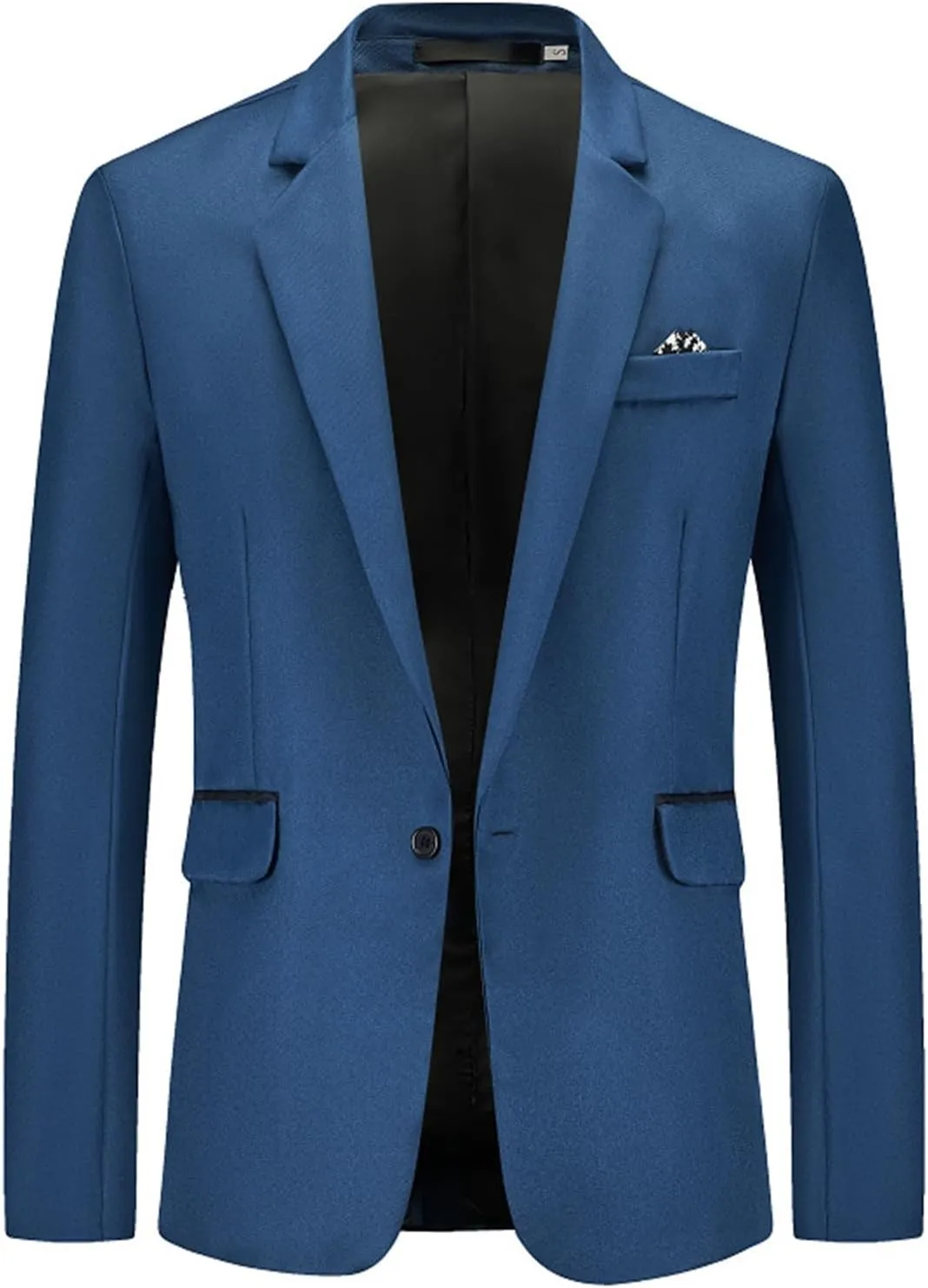 Lightweight Two Button Suit Jacket Mens Suit Slim Fit One Button Solid Tuxedo Acket 2 Button Lightweight Sport Coats