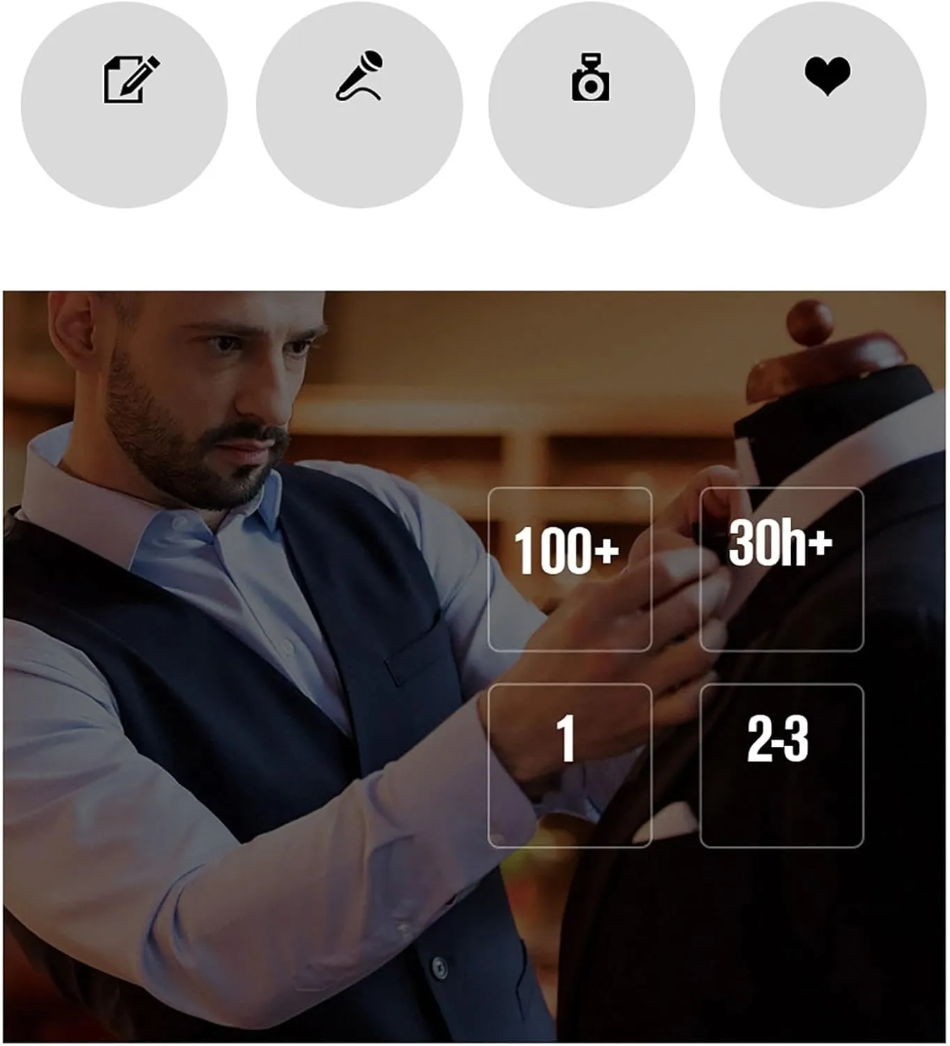 Men Slim Fit Suit One Button 3-Piece Blazer Dress Business Wedding Party Prom Tuxedo Jacket Vest & Pant