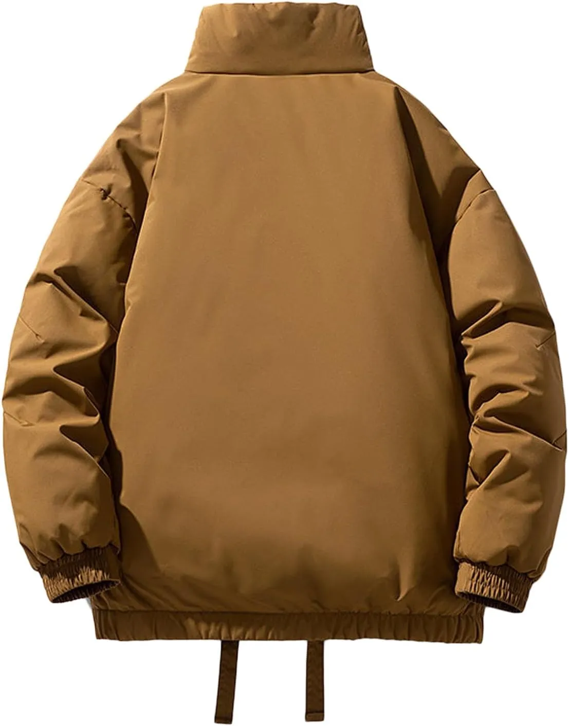 Men Women Puffer Jacket Winter Warm Down Coats Insulated Quilted Coat Parkas Oversized Unisex Outerwear with Pockets