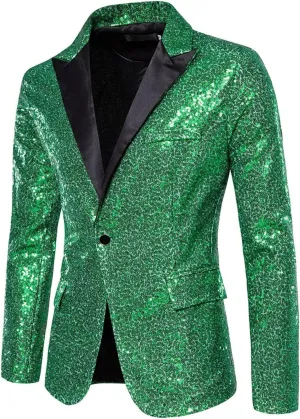 Mens Blazers And Sport Coats Blouse Lapel Button Slim Fit Stylish Jacket Shirt Party Formal Coat With Black Jacket