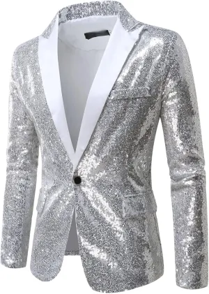 Mens Blazers And Sport Coats Blouse Lapel Button Slim Fit Stylish Jacket Shirt Party Formal Coat With Black Jacket