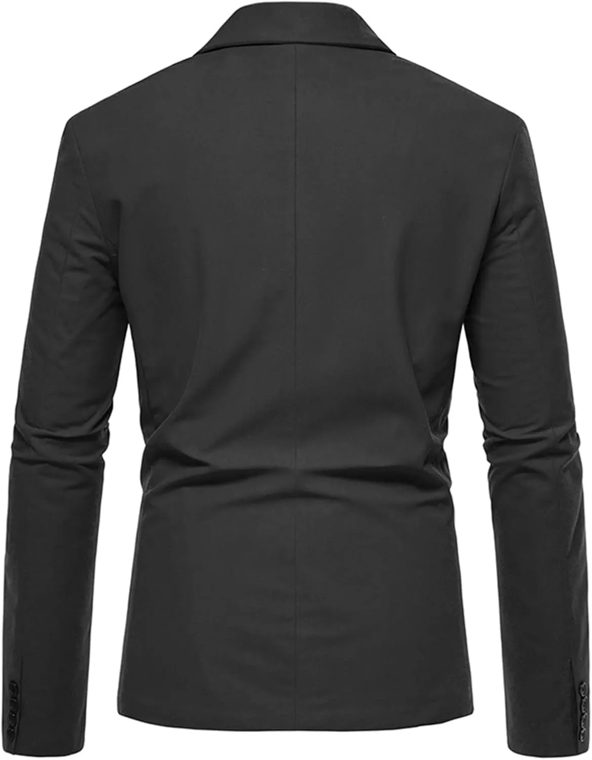 Men's Casual Suit Blazer Jackets Lightweight Sports Coats One Button Slim Fit Business Suit Jacket