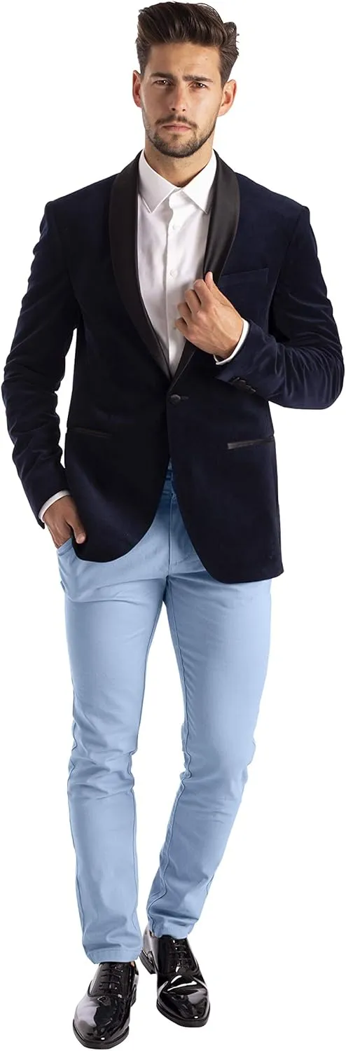 Mens Chino Pants Slim Fit Casual Classic Flat Front Stretch Flex Cotton Chino Khaki Pants Sizes 30W-40W