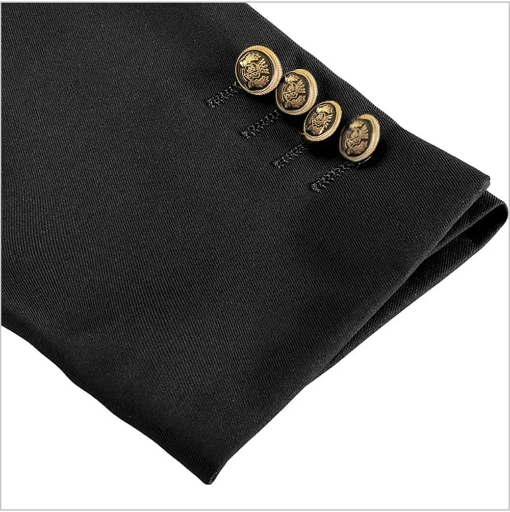 Mens Fashion Suit Jacket Slim Fit Blazers Stage Dress Jackets