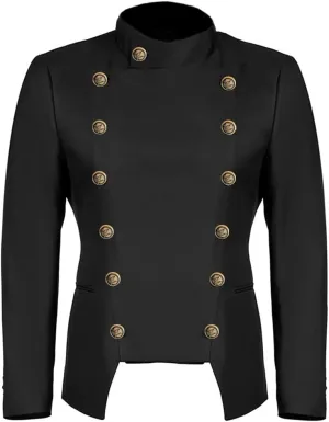Mens Fashion Suit Jacket Slim Fit Blazers Stage Dress Jackets