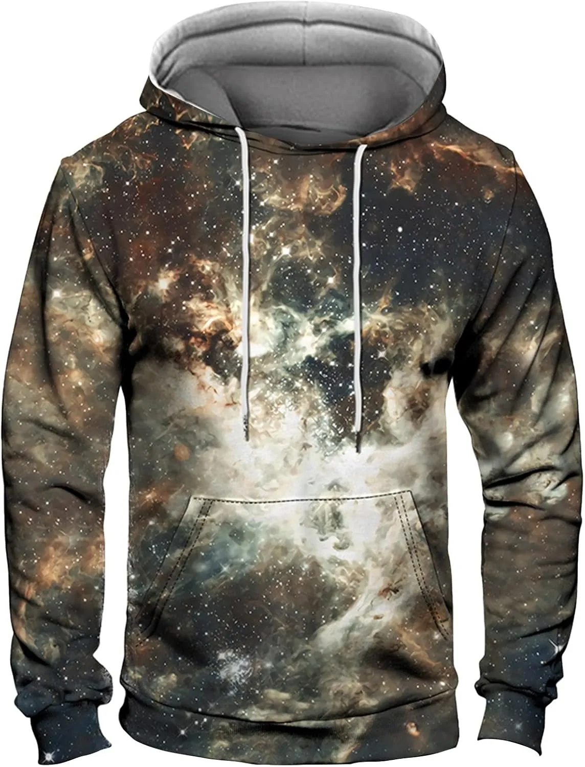 Mens Graphic Hoodies Oversized Lightweight Loose Tie Dye Printed Hooded Casual Fashion Sports Sweatshirt Fleece