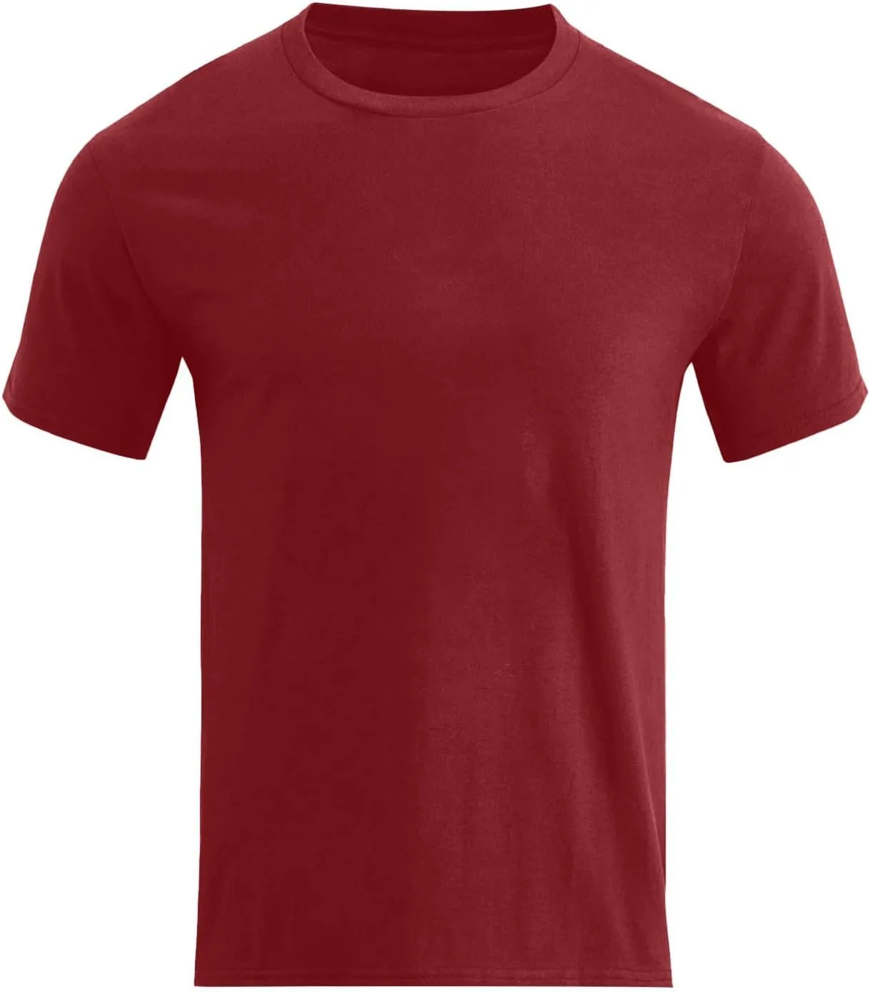 Mens Heavyweight Cotton T-Shirts Crew Neck Summer Loose Big and Tall T Shirts Quick Dry Running Athletic Gym Tees