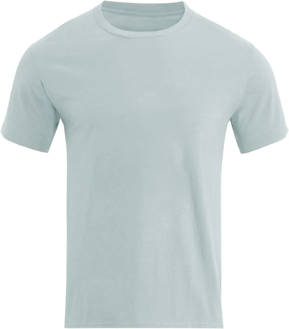 Mens Heavyweight Cotton T-Shirts Crew Neck Summer Loose Big and Tall T Shirts Quick Dry Running Athletic Gym Tees