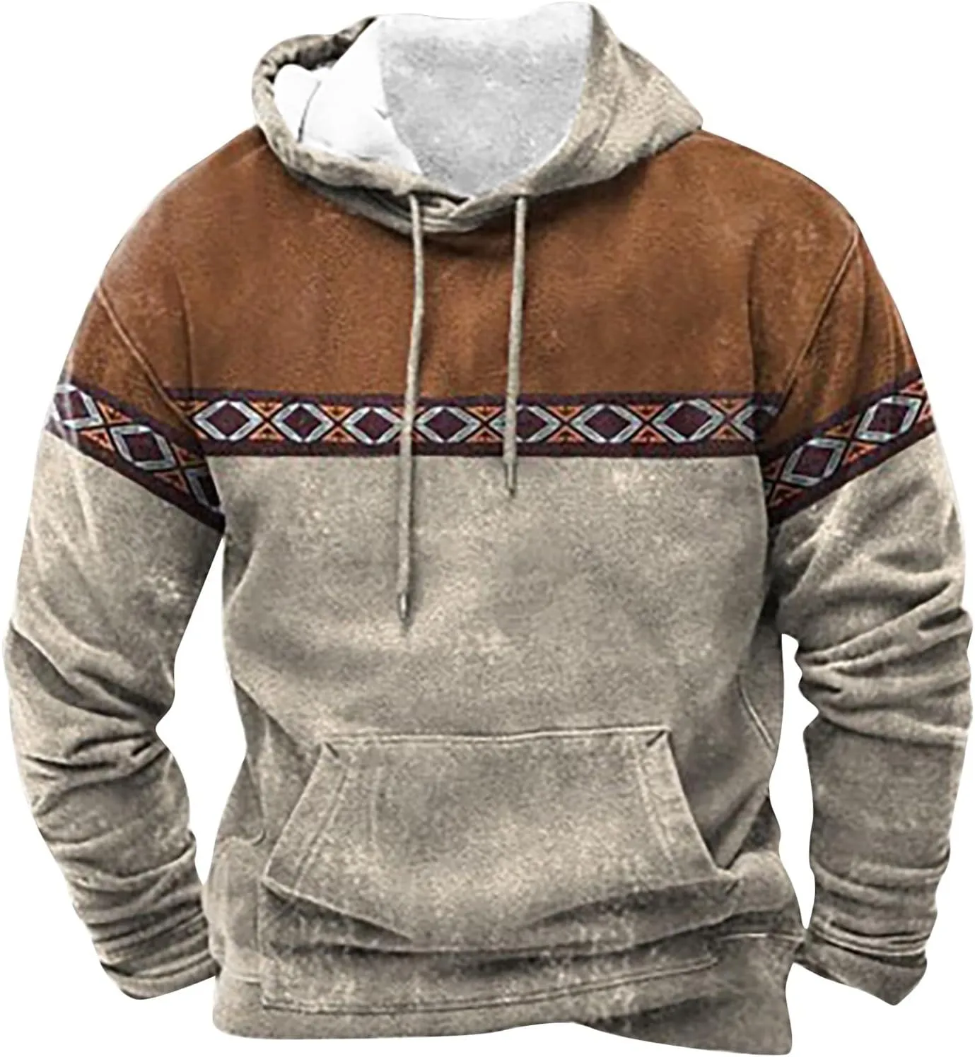 Men's Hooded Sweatshirts Long Sleeve Unisex Hooded Sweater Heart Shaped Printed Zipper With Plush Insulation Hooded