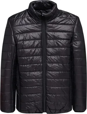 Men's Puffer Jacket Lightweight Packable Down Coat Stand Collar Quilted Jacket Plus Size Warm Casual Winter Jacket