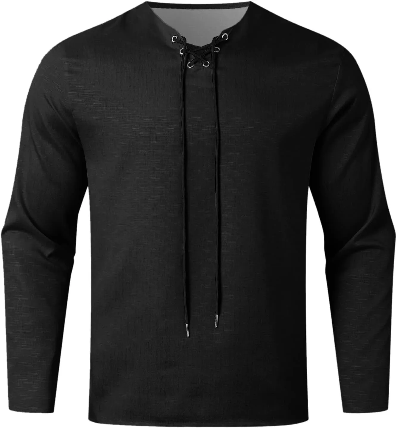 Men's Summer Shirts 3/4 Sleeved Tie The Rope Comfortable Leisure Style Sport Pants Comfy Fashion Trendy Tops