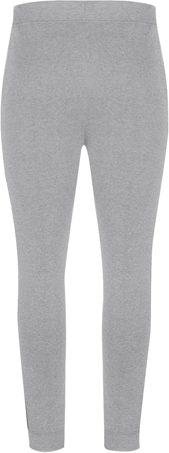 Mens Sweatpants Elastic Bottom Fleece Lined Joggers Drawstring Waistband Athletic Track Pants with Pockets