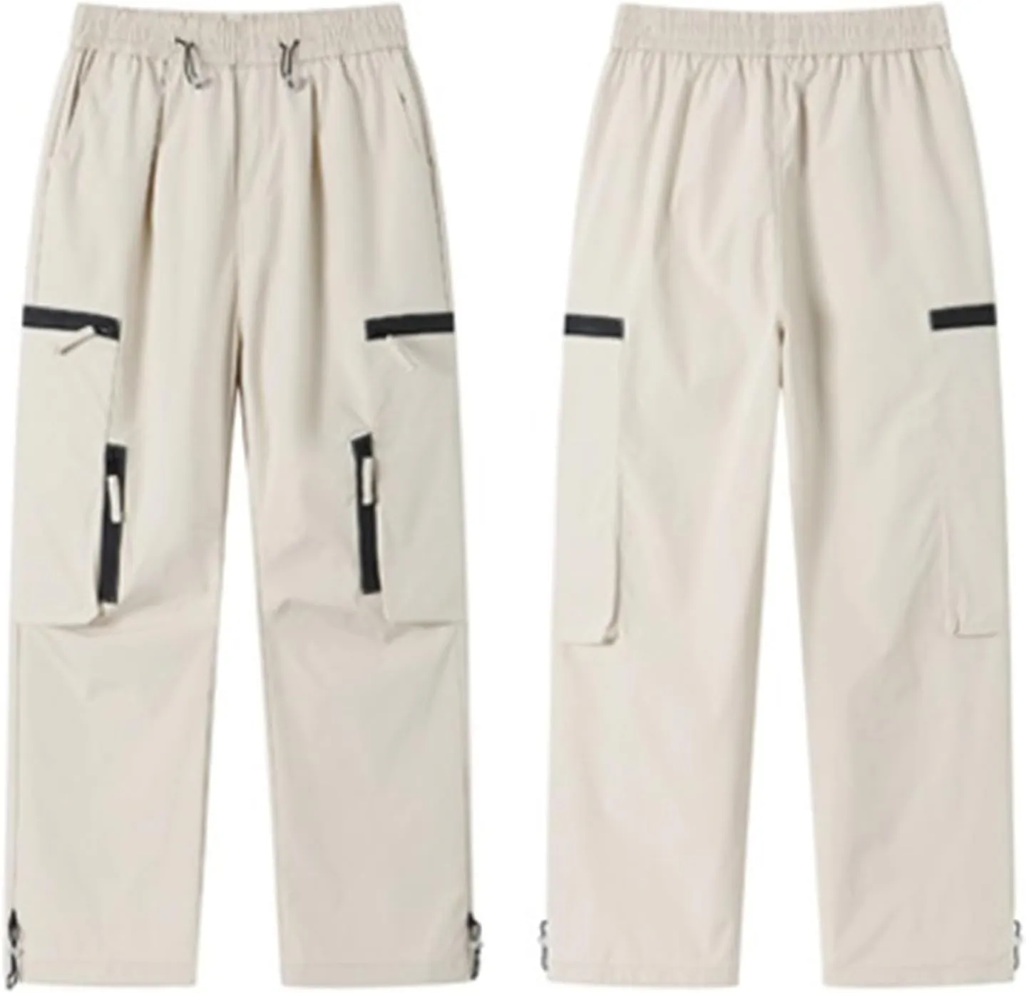 Mens Work Pants Big and Tall Hiking Pants Mens Black Stretchy Work Pants All Terrain Cargo Pants for Men Khaki Pants
